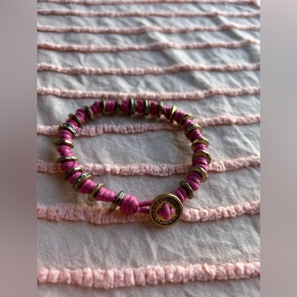 Women’s pink fossil bracelet - Picture 1 of 6